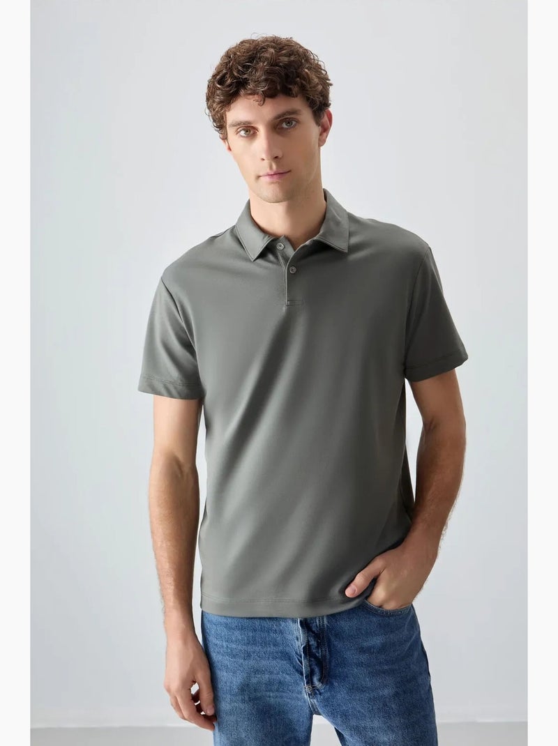Polo holgado tommy Gris - Kiabi