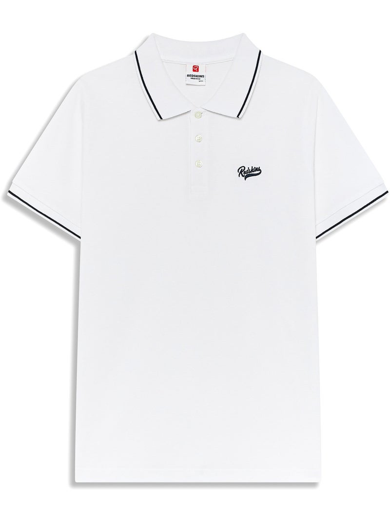 Polo Hombre Redskins Blanco - Kiabi