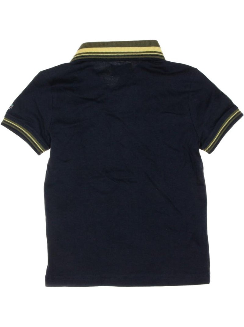 Polo Infantil Azul marino - Kiabi