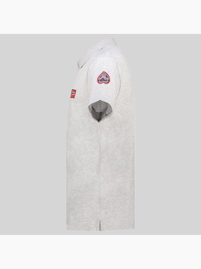 Polo kancre – geographical norway Gris claro - Kiabi