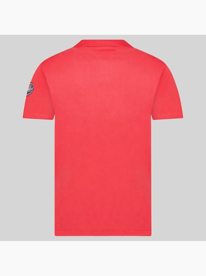 Polo kancre – geographical norway Rojo - Kiabi