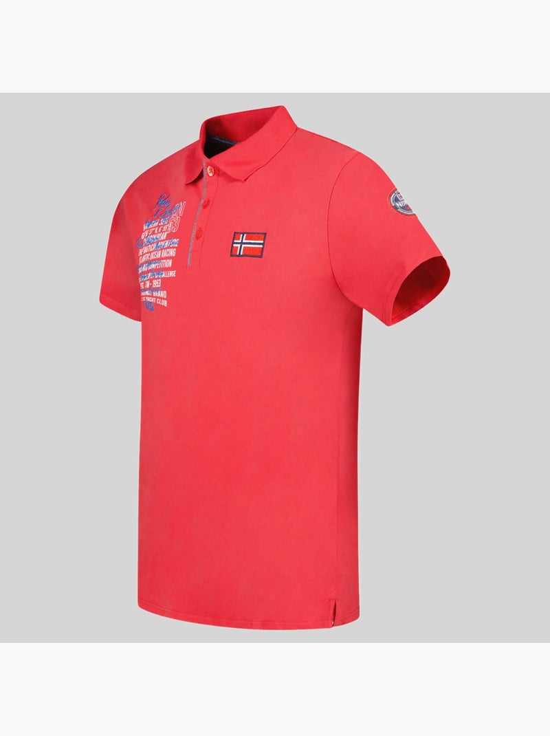Polo kancre – geographical norway Rojo - Kiabi