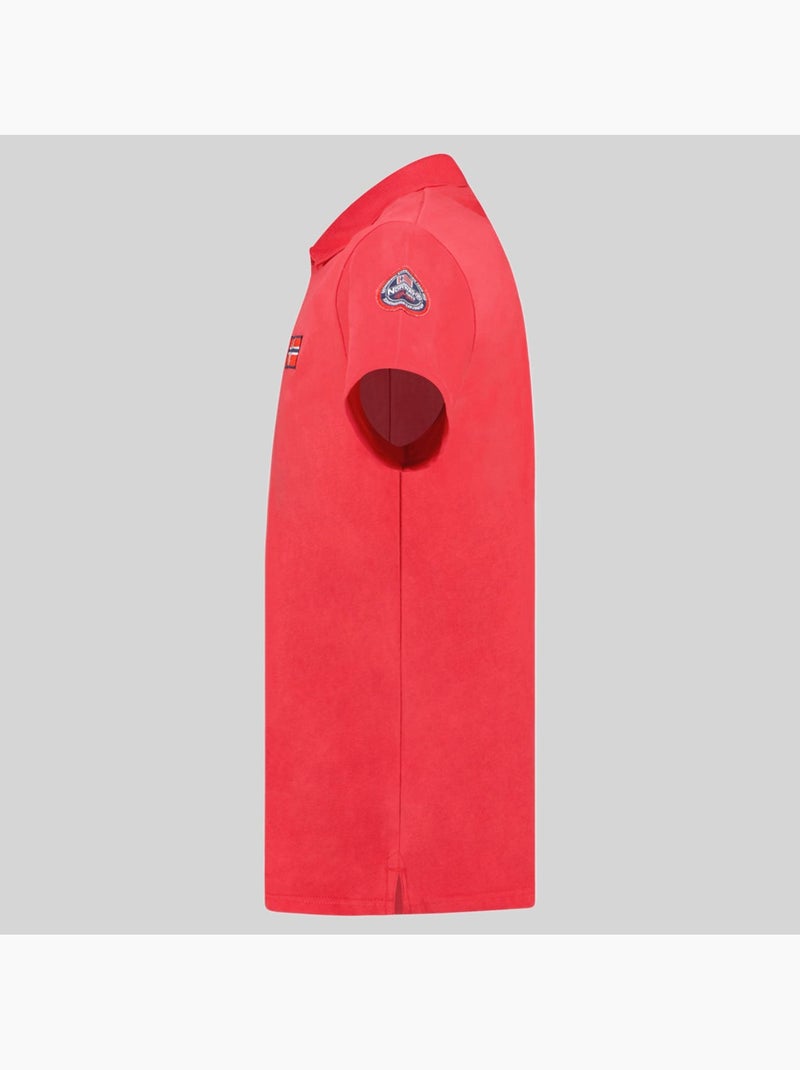 Polo kancre – geographical norway Rojo - Kiabi