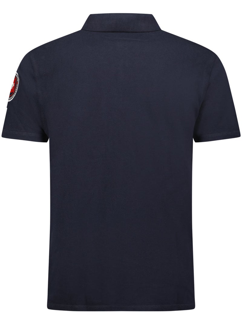 Polo kantrail – canadian peak Azul marino - Kiabi