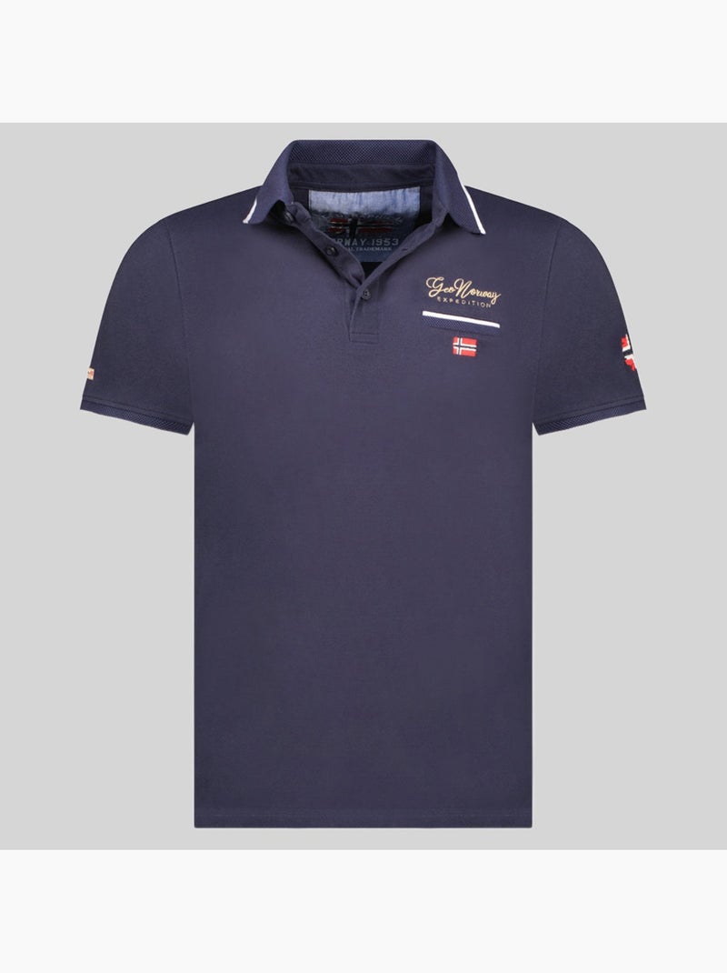Polo kara – geographical norway Azul marino - Kiabi