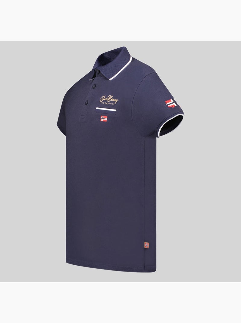 Polo kara – geographical norway Azul marino - Kiabi