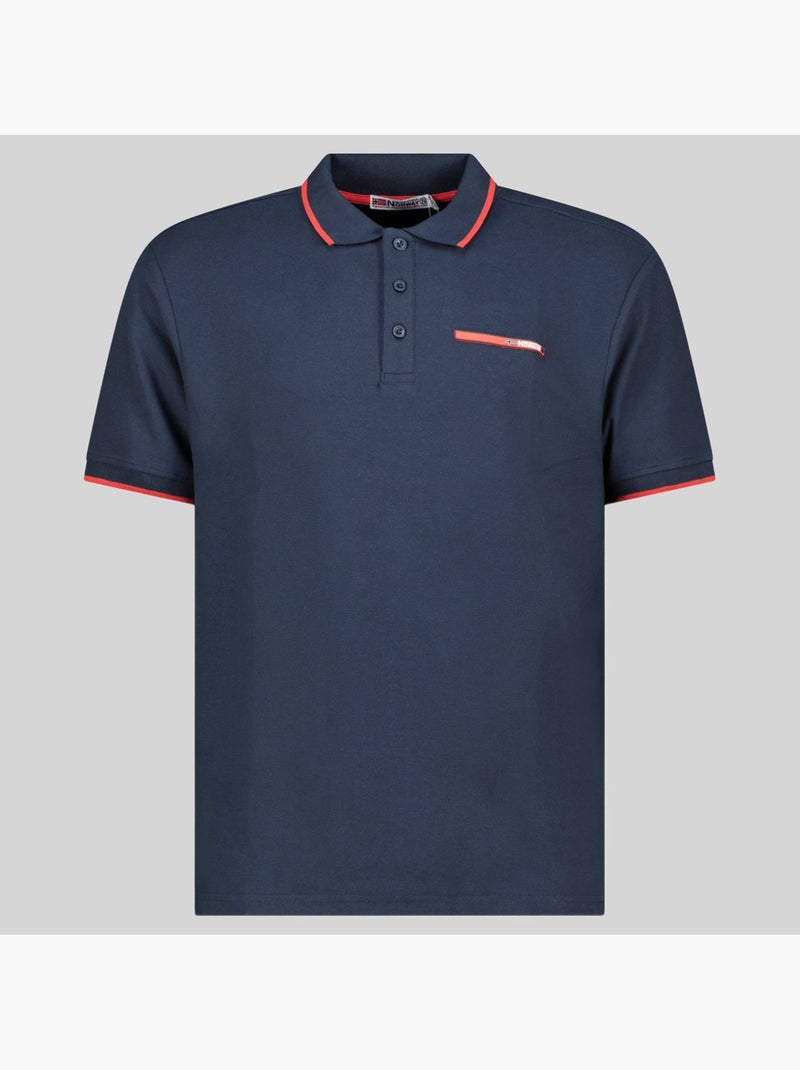 Polo karem – geographical norway Azul marino - Kiabi