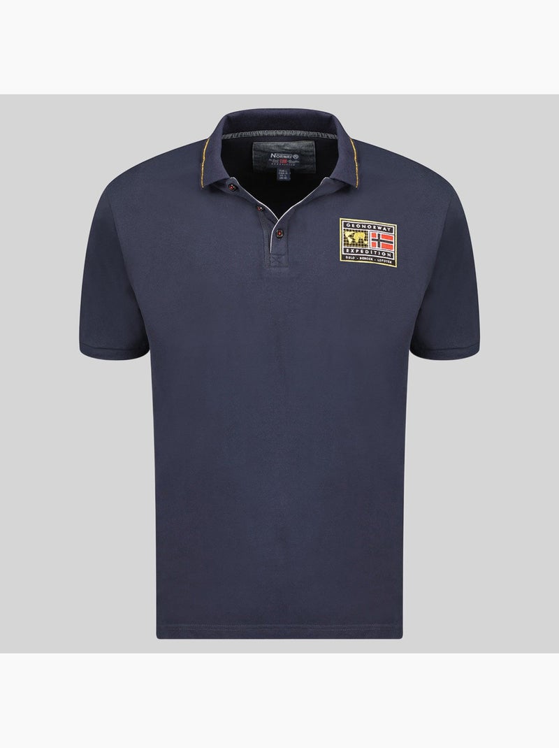Polo karite – geographical norway Azul marino - Kiabi