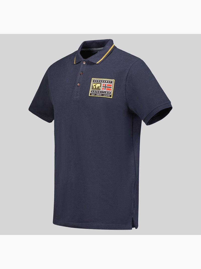 Polo karite – geographical norway Azul marino - Kiabi