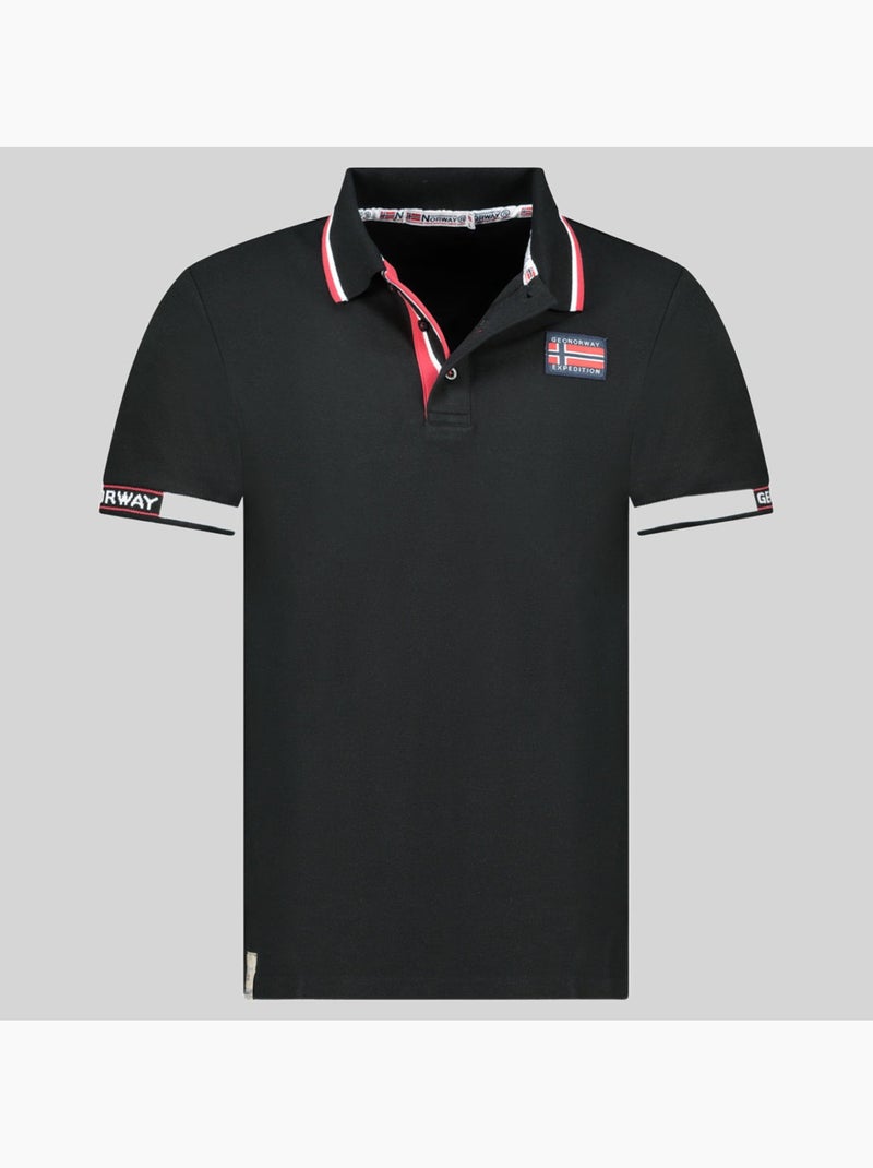 Polo kauge – geographical norway Negro - Kiabi