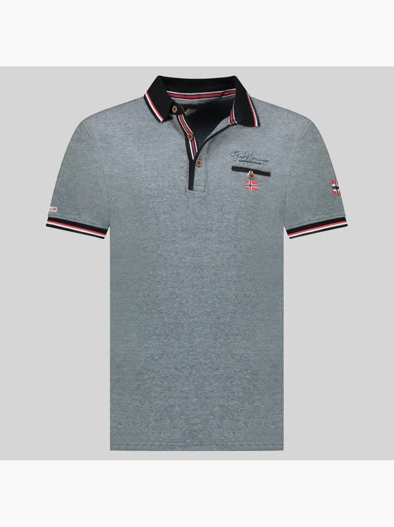 Polo kblended – geographical norway Negro - Kiabi