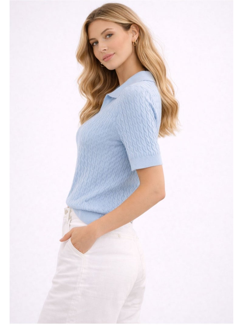 polo Kebello Azul cielo - Kiabi