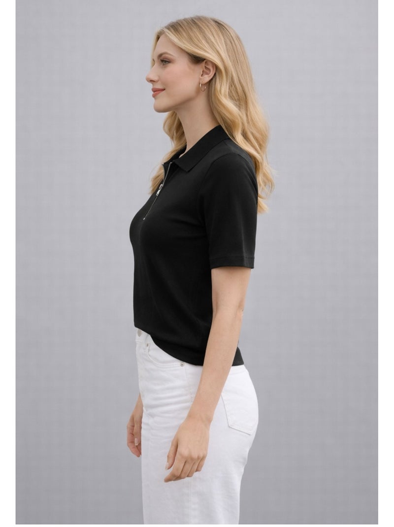 polo Kebello Negro Negro - Kiabi