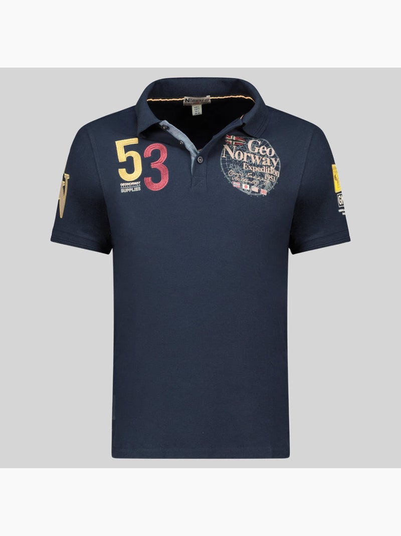 Polo kelan – geographical norway Azul marino - Kiabi