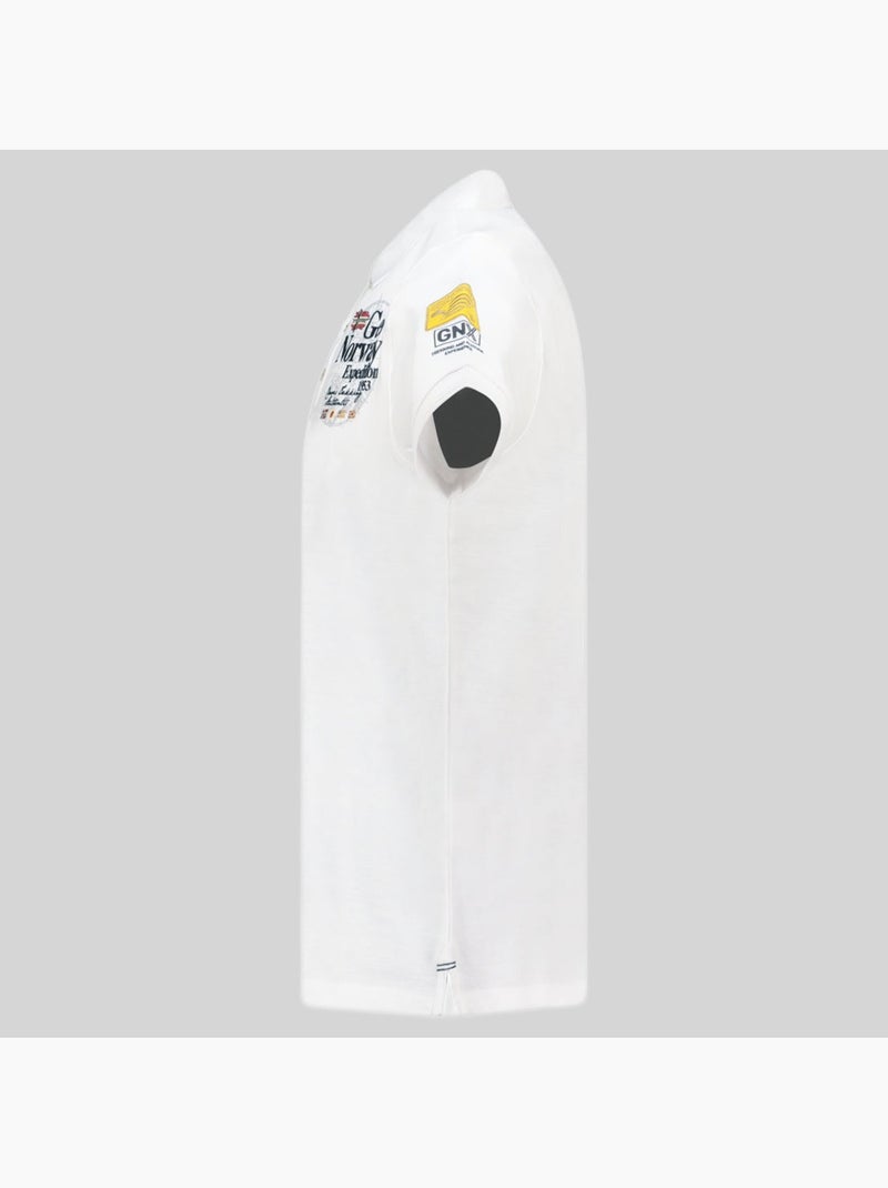 Polo kelan – geographical norway Blanco - Kiabi