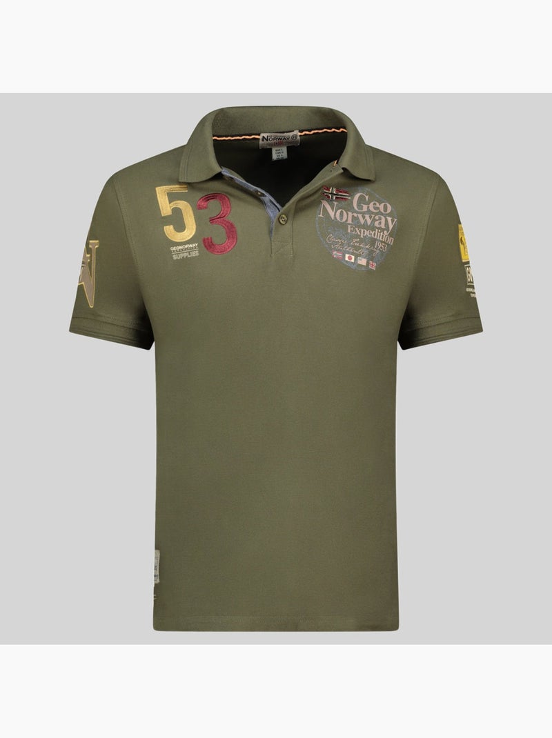 Polo kelan – geographical norway Caqui - Kiabi