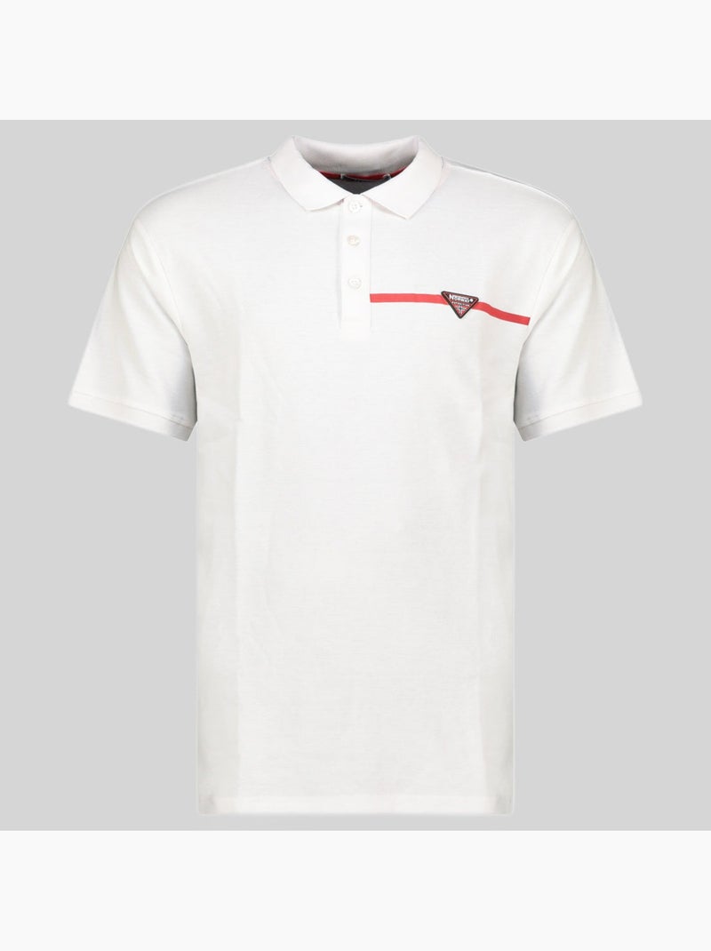 Polo kelif – geographical norway Blanco - Kiabi