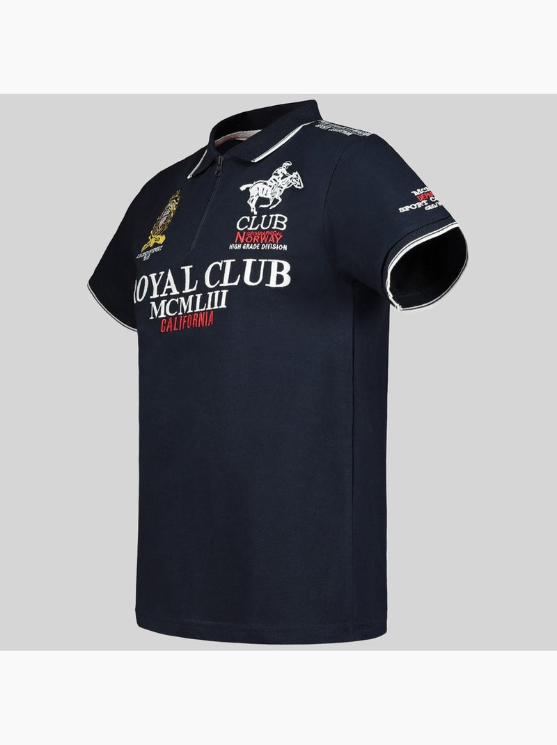Polo keratine – geographical norway Azul marino - Kiabi