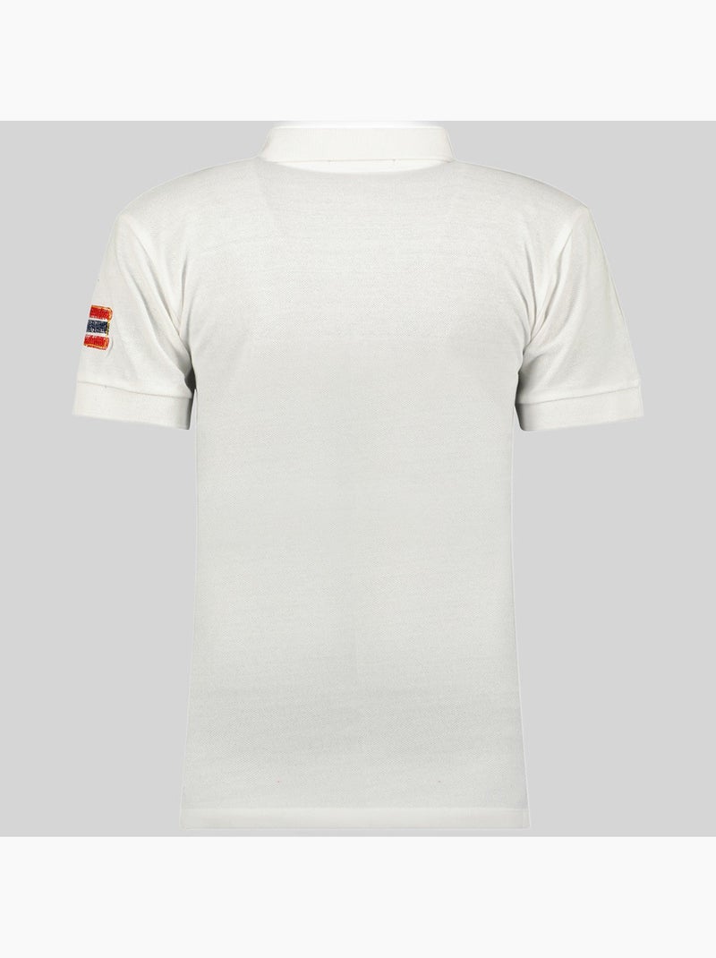 Polo kerry – geographical norway Blanco - Kiabi