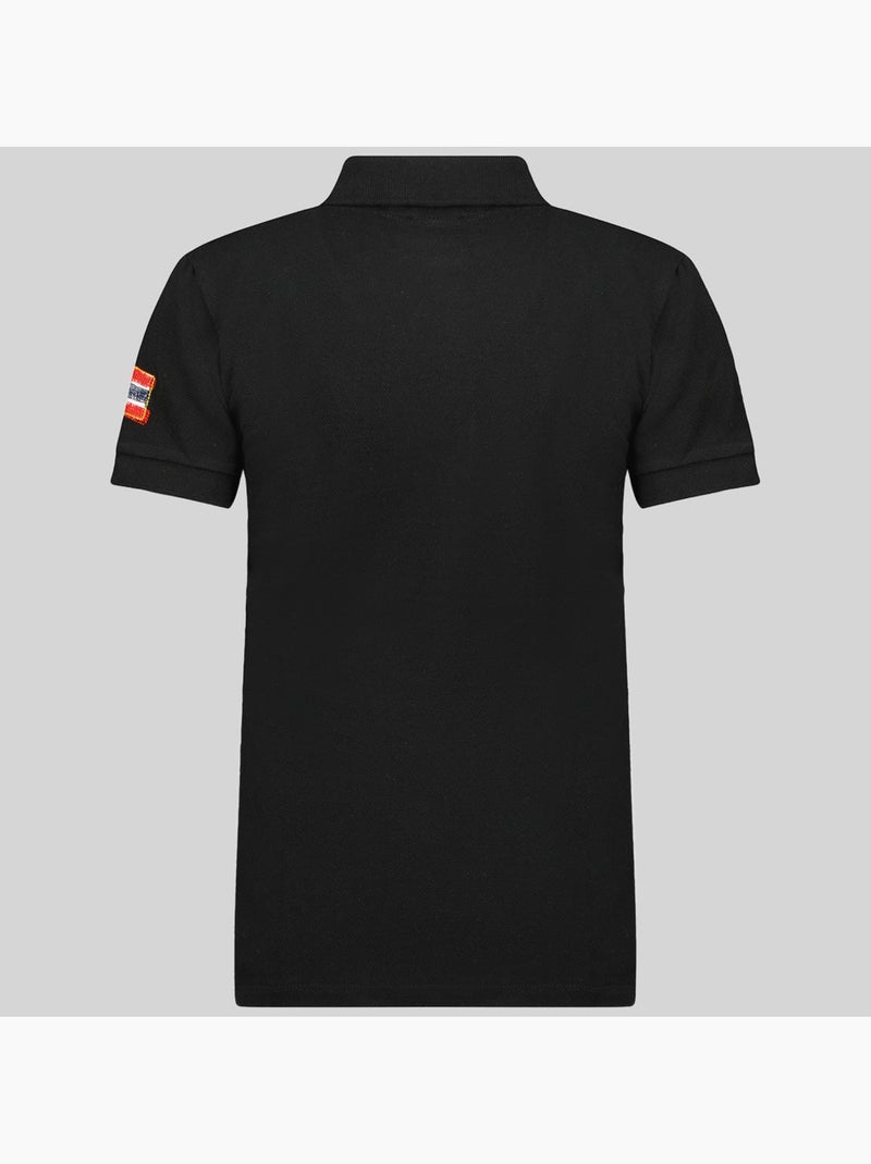Polo kerry – geographical norway Negro - Kiabi