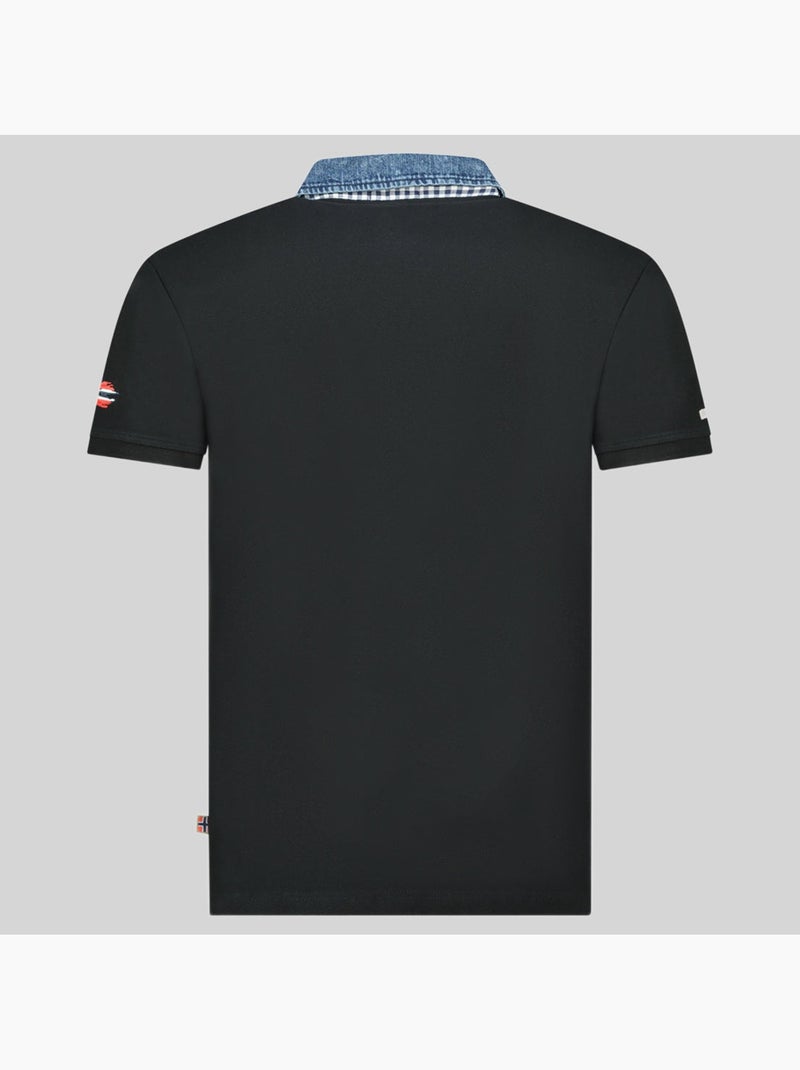 Polo kerwin – geographical norway Negro - Kiabi