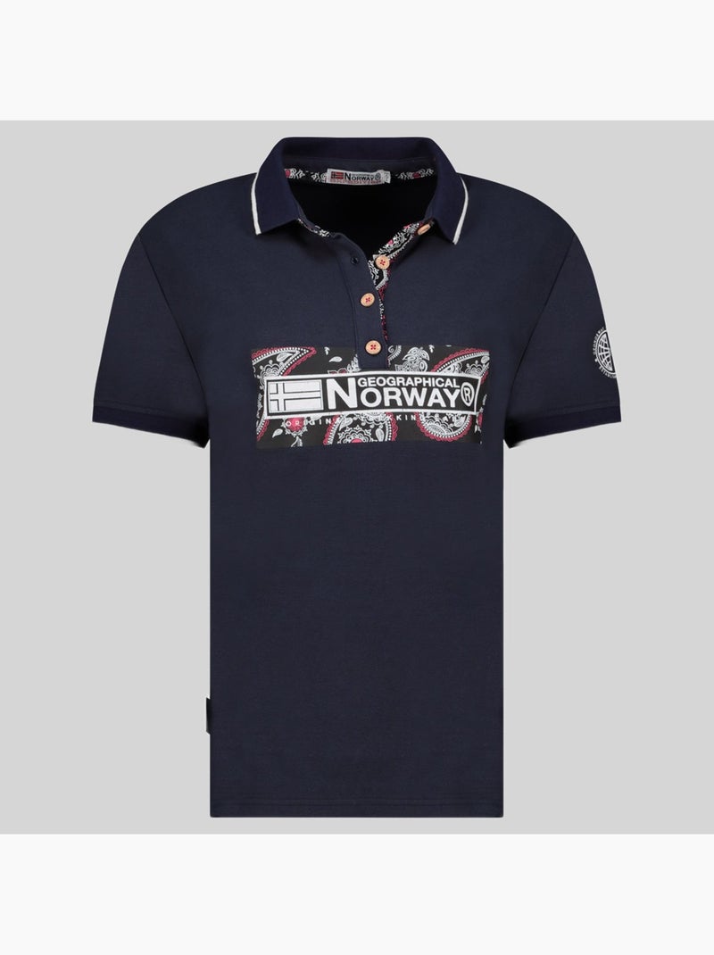 Polo kesley – geographical norway Azul marino - Kiabi