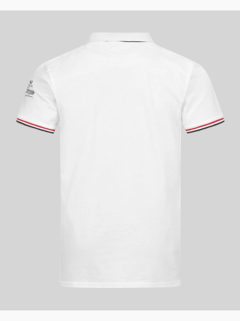 Polo kidney – geographical norway Blanco - Kiabi