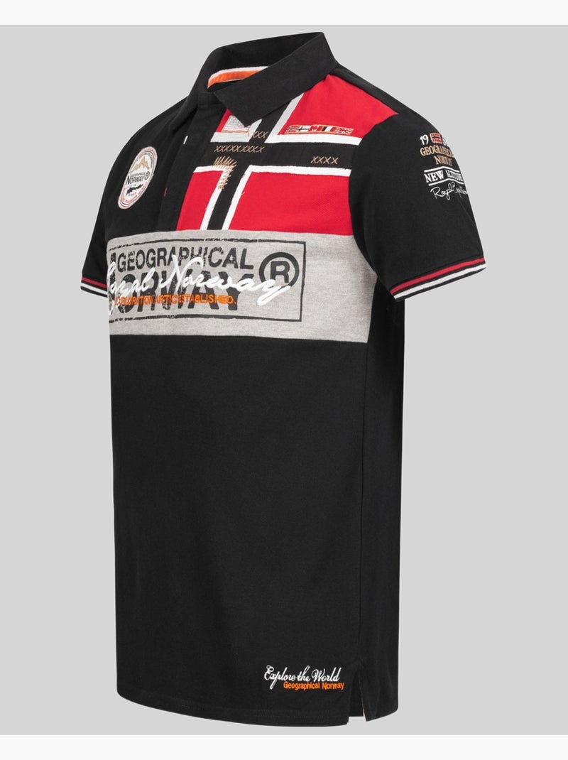 Polo kidney – geographical norway Negro - Kiabi