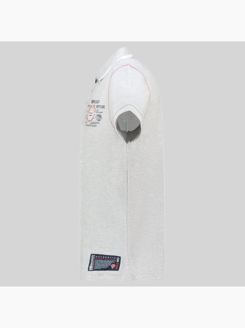 Polo kilsvik – geographical norway Gris claro - Kiabi