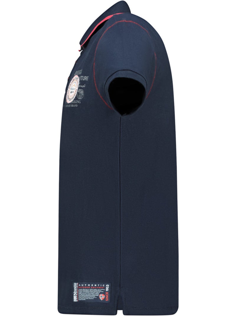 Polo kilsvikeak – canadian peak Azul marino - Kiabi