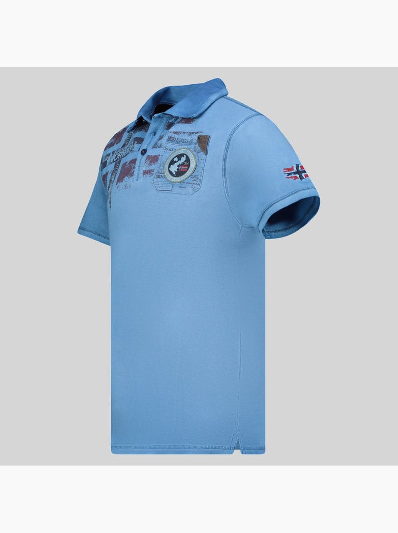 Polo kimac – geographical norway Azul - Kiabi