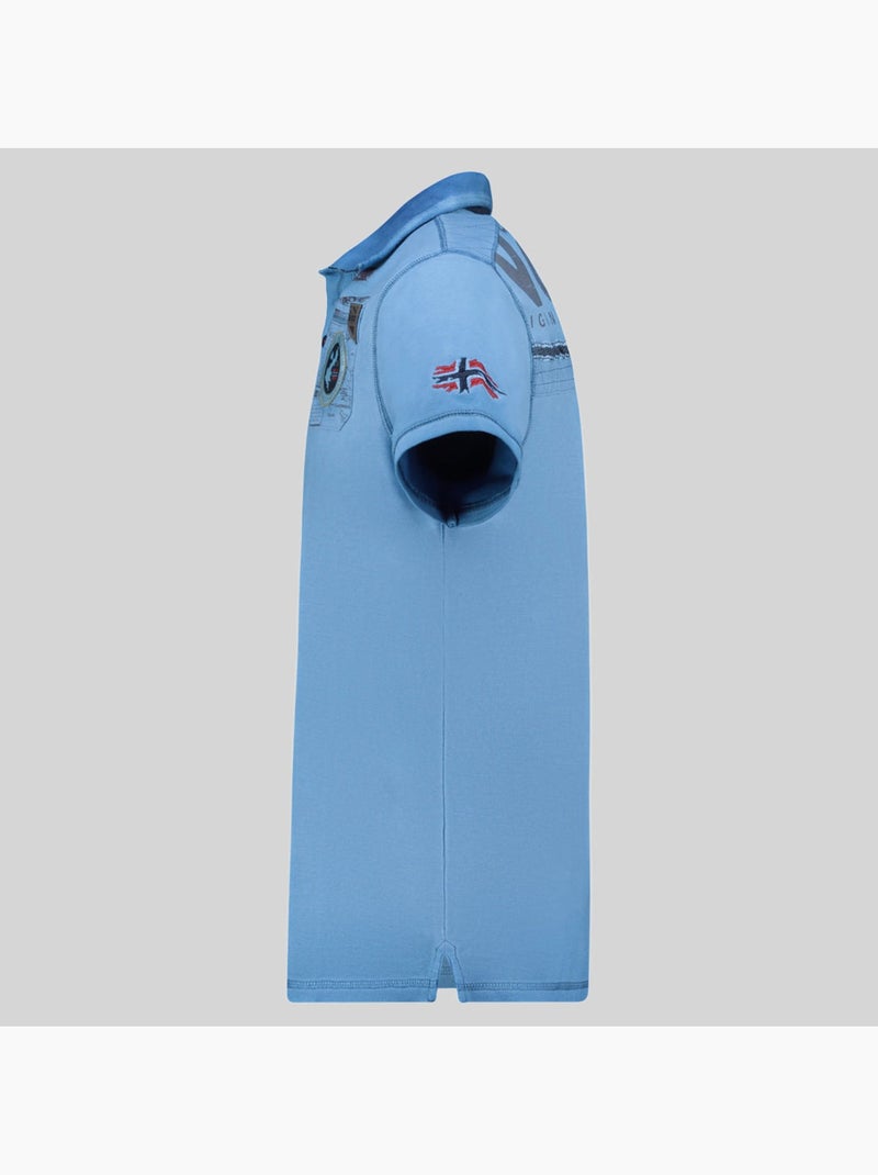 Polo kimac – geographical norway Azul - Kiabi