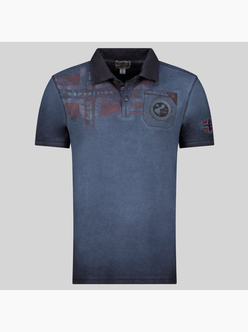 Polo kimac – geographical norway Azul marino - Kiabi