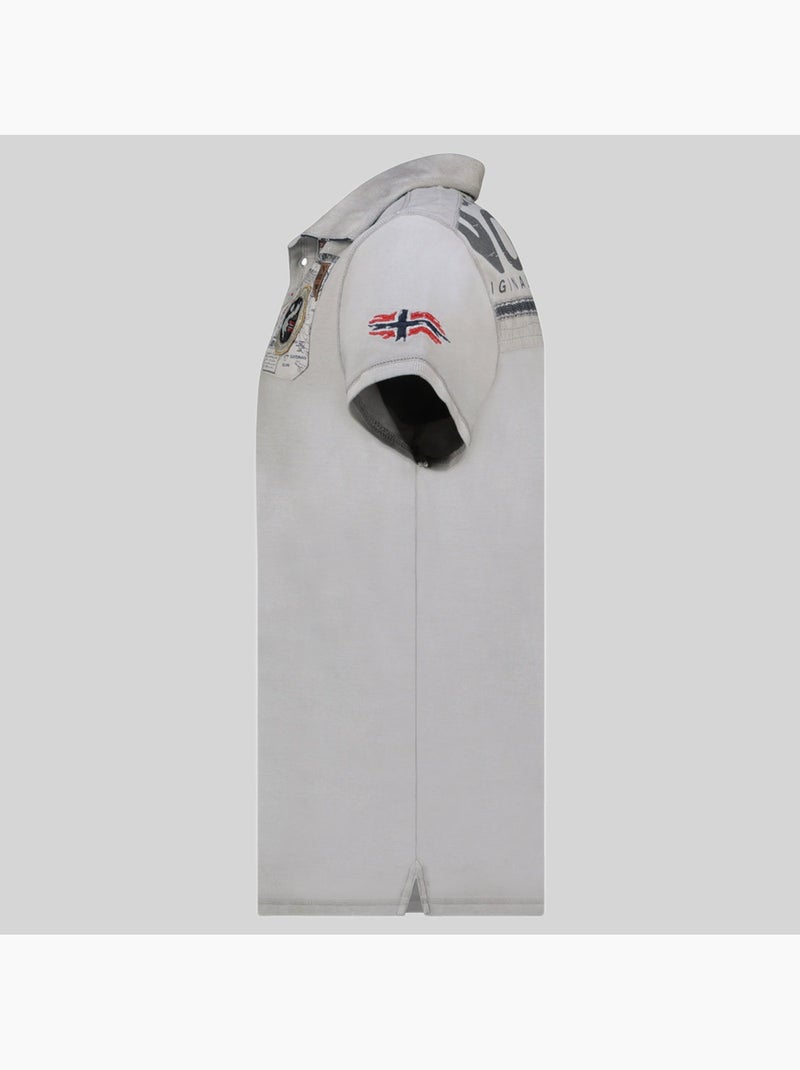 Polo kimac – geographical norway Gris claro - Kiabi