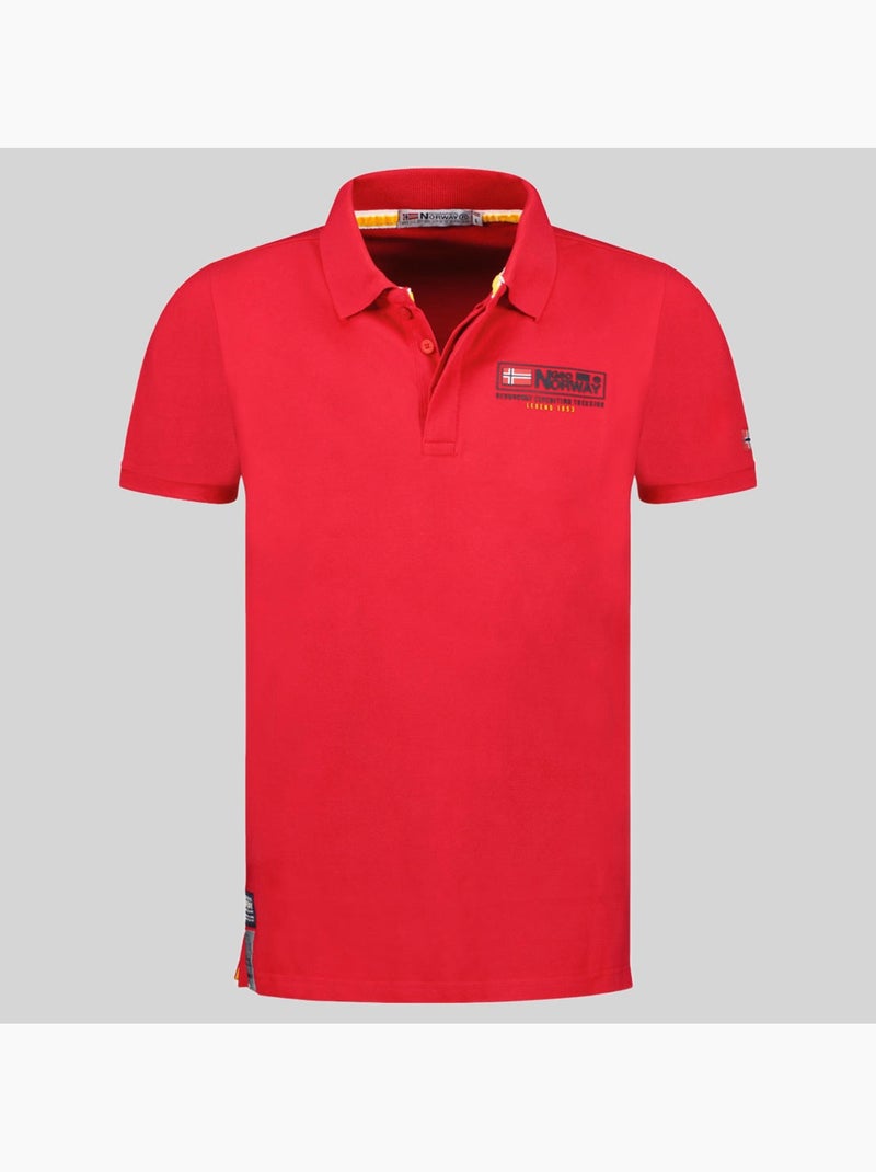 Polo koffroy – geographical norway Rojo - Kiabi