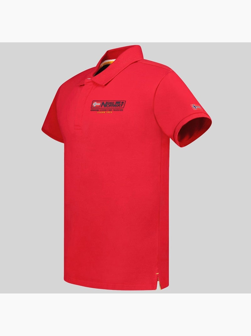 Polo koffroy – geographical norway Rojo - Kiabi