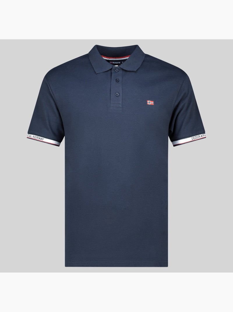 Polo koliar – geographical norway Azul marino - Kiabi
