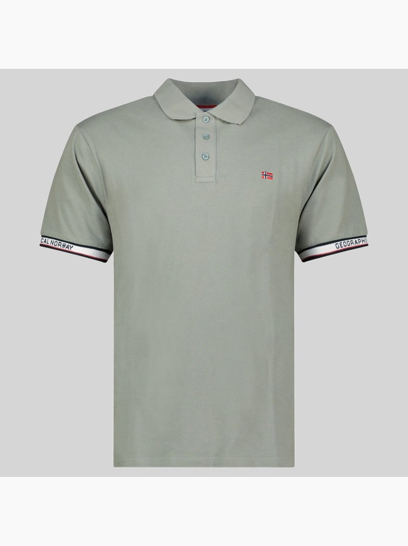 Polo koliar – geographical norway Verde oliva - Kiabi