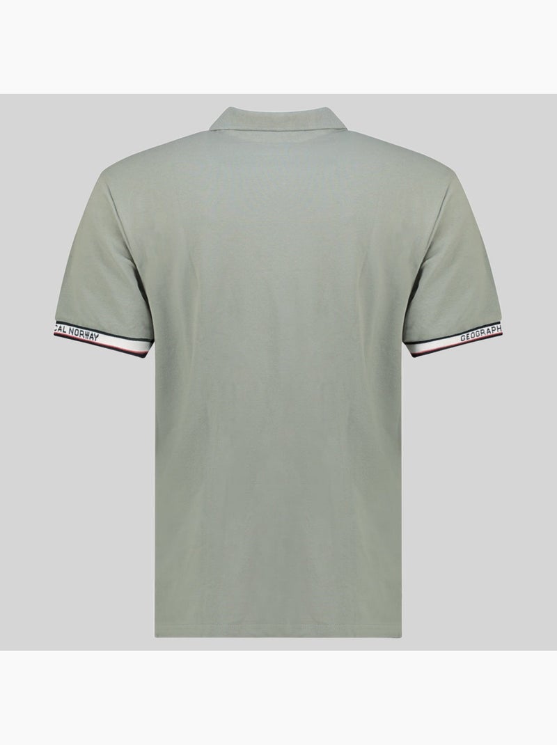 Polo koliar – geographical norway Verde oliva - Kiabi