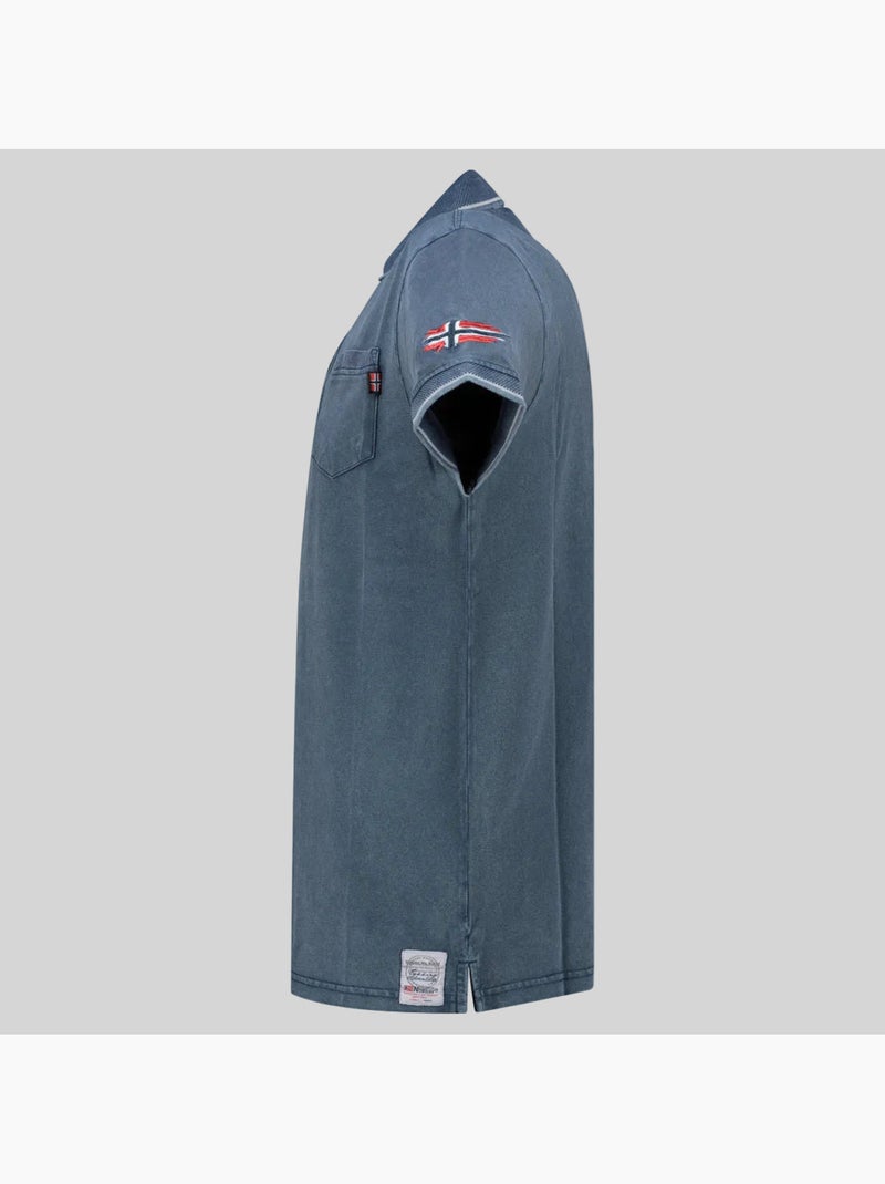 Polo konakri – geographical norway Azul marino - Kiabi