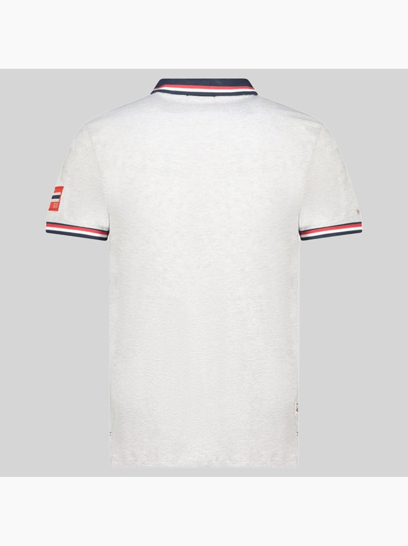 Polo konbustyble – geographical norway Gris claro - Kiabi