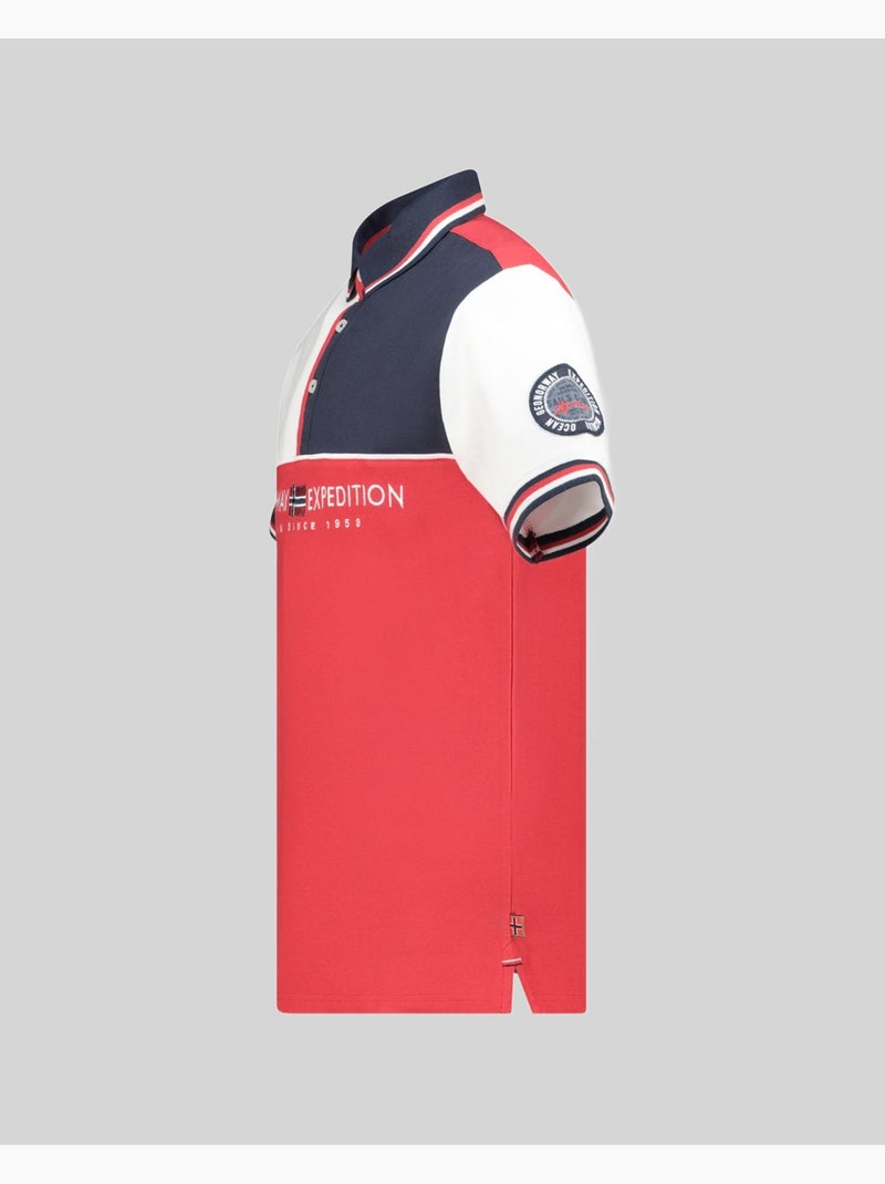 Polo kondo – geographical norway Rojo - Kiabi
