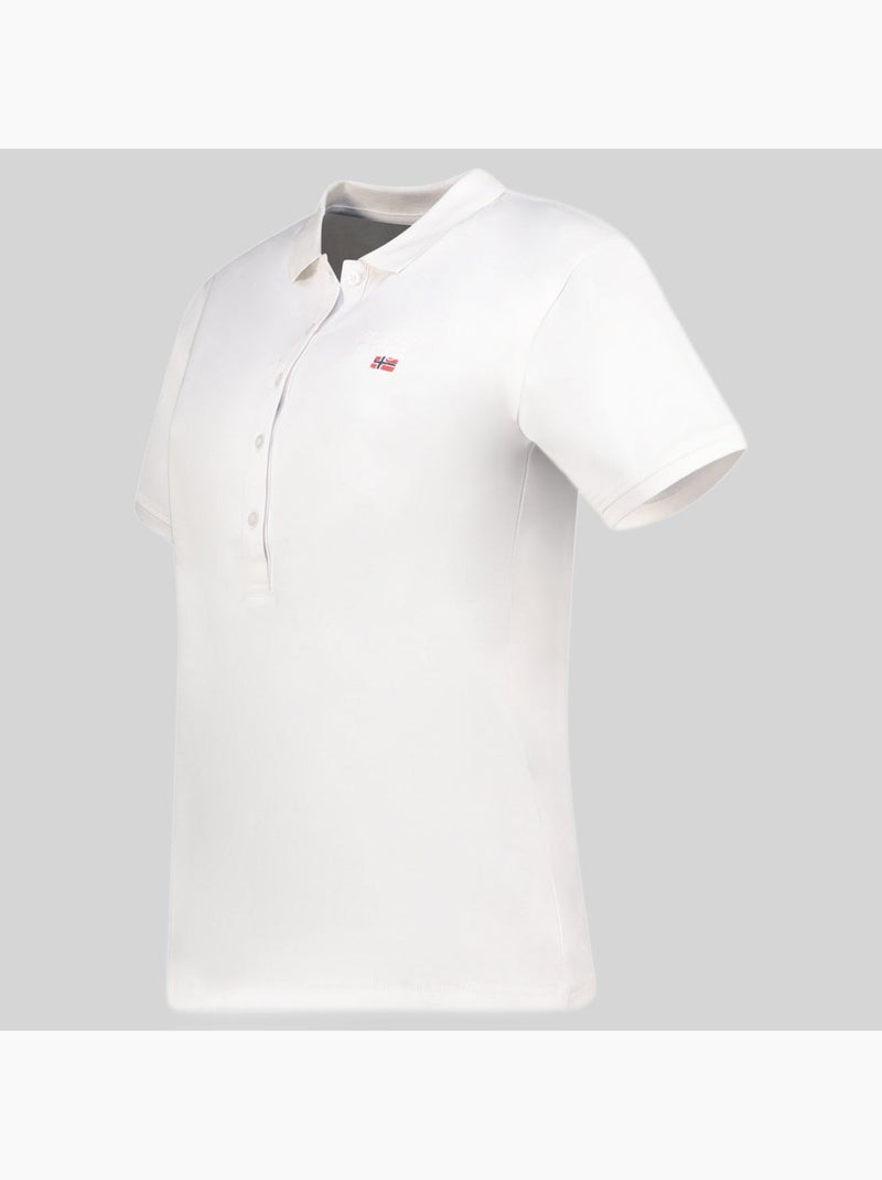 Polo krystaline – geographical norway Blanco - Kiabi