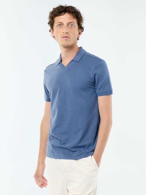 Polo liso de manga corta - Kiabi Polo liso de manga corta - Kiabi