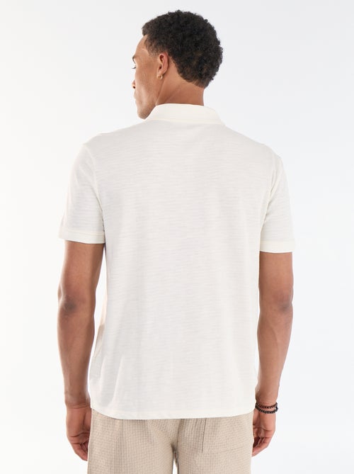 Polo liso de manga corta - Kiabi Polo liso de manga corta - Kiabi