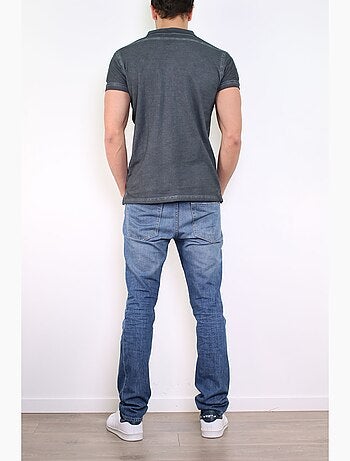 Polo liso de manga corta