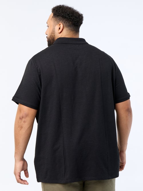 Polo liso de manga corta - Kiabi Polo liso de manga corta - Kiabi