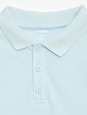 Polo liso de punto de piqué