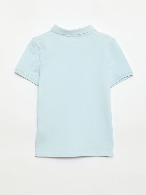 Polo liso de punto de piqué - Kiabi