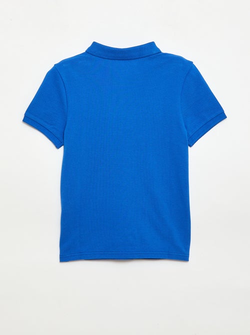 Polo liso de punto de piqué - Kiabi